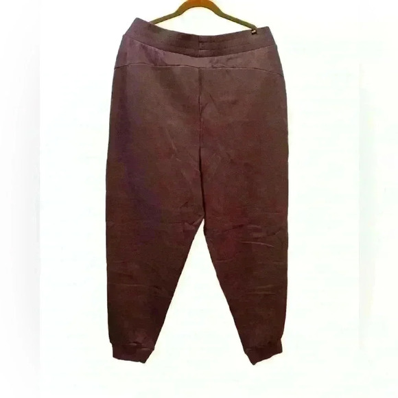 Puma Women’s Embroidery Pants Dusty Plum Size XL - Picture 2 of 4
